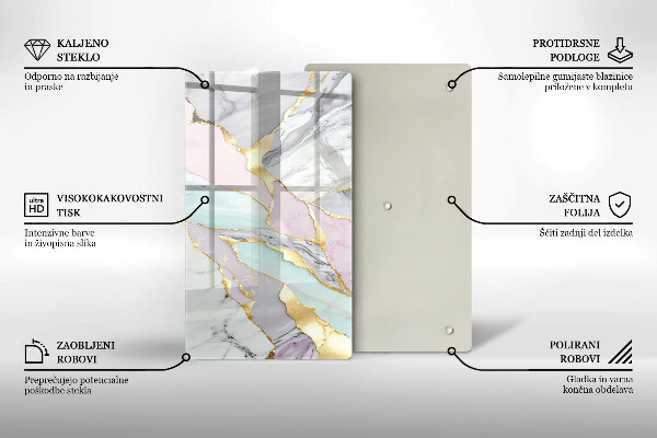 Cubre encimera Mármol pastel