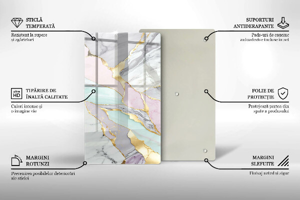 Cubre encimera Mármol pastel