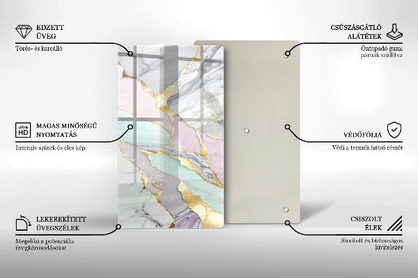 Cubre encimera Mármol pastel