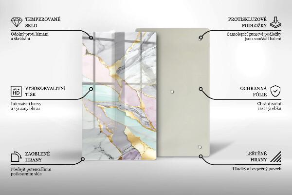 Cubre encimera Mármol pastel