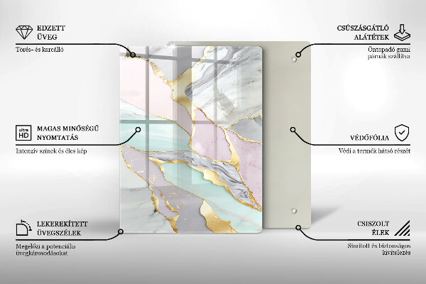 Cubre encimera Mármol pastel
