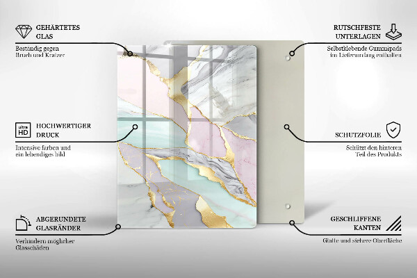 Cubre encimera Mármol pastel