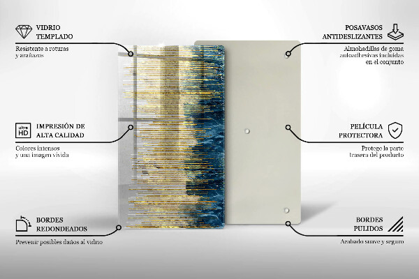 Cubre encimera Abstracción del diseñador