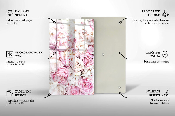 Cubre encimera Ramo de peonías