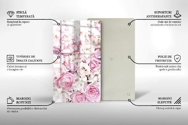 Cubre encimera Ramo de peonías