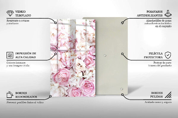 Cubre encimera Ramo de peonías