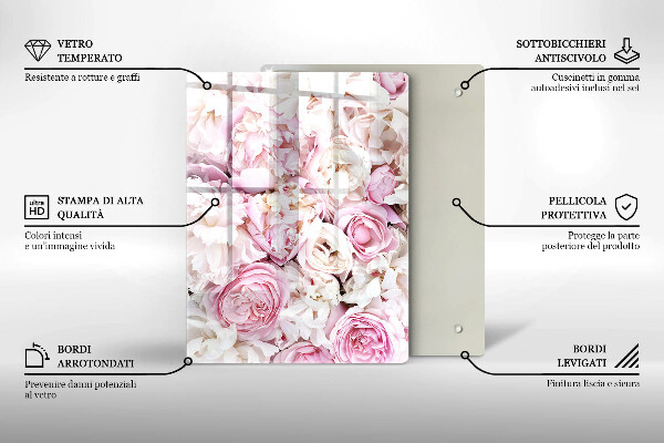 Cubre encimera Ramo de peonías