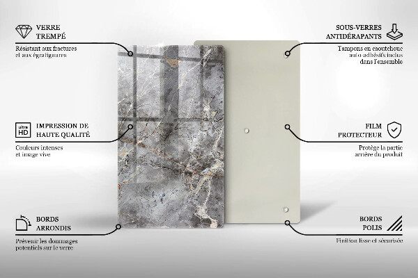 Cubre encimera Textura de piedra