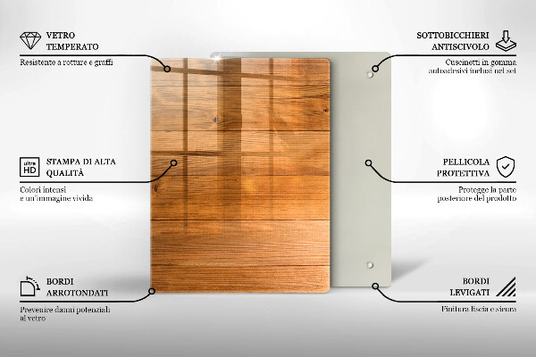 Cubre encimera Tablones de madera
