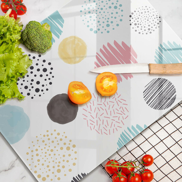 Cubre encimera Formas pintadas