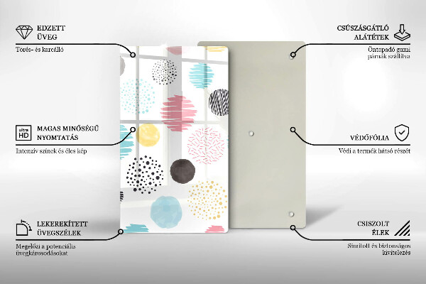 Cubre encimera Formas pintadas