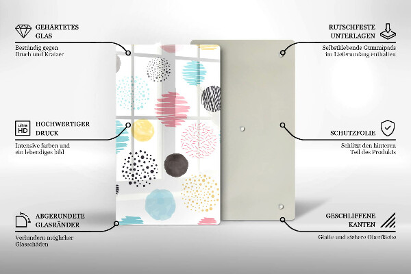 Cubre encimera Formas pintadas