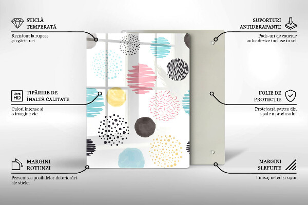 Cubre encimera Formas pintadas