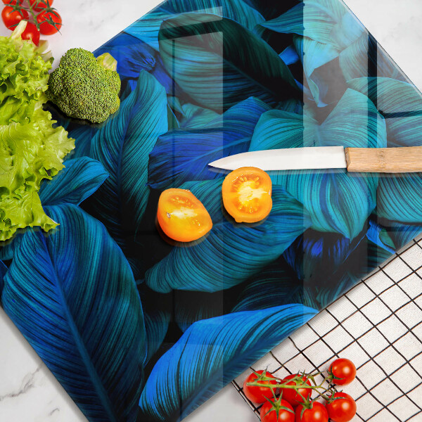 Cubre encimera Hojas de vegetación de la selva.