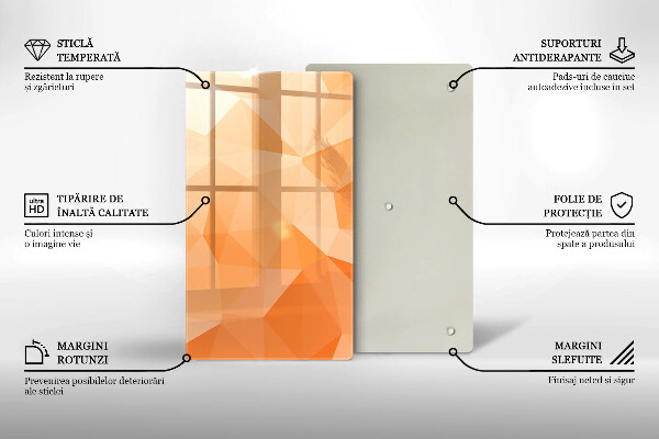 Cubre encimera Fondo geométrico