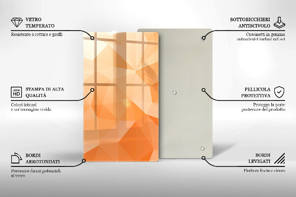 Cubre encimera Fondo geométrico