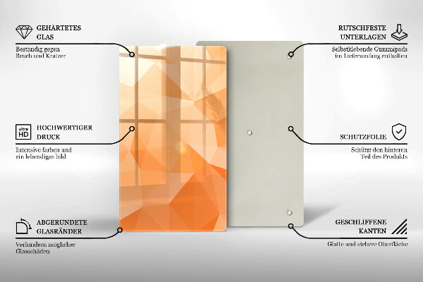 Cubre encimera Fondo geométrico