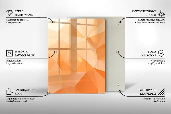 Cubre encimera Fondo geométrico
