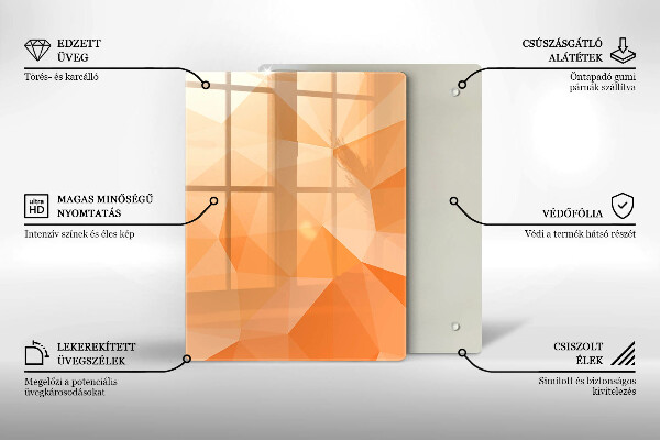 Cubre encimera Fondo geométrico
