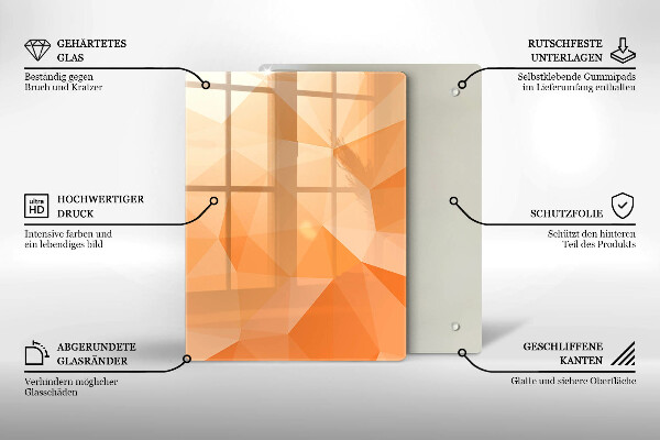 Cubre encimera Fondo geométrico