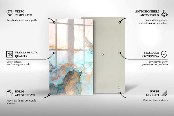 Cubre encimera Abstracción de mármol
