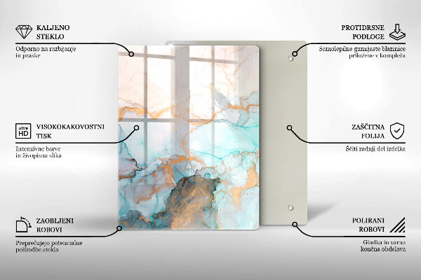 Cubre encimera Abstracción de mármol