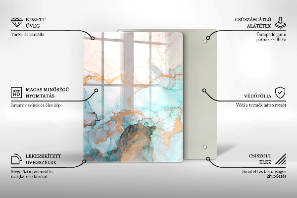 Cubre encimera Abstracción de mármol