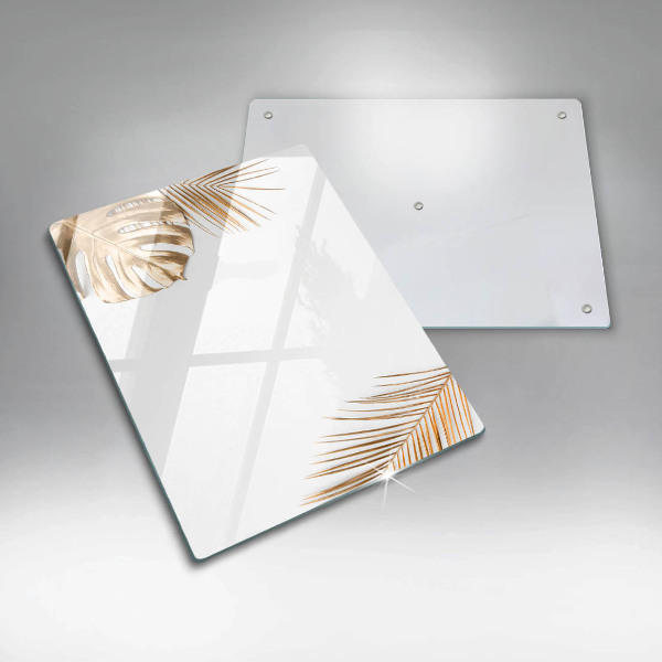 Cubre encimera Hojas doradas