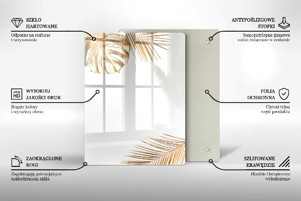 Cubre encimera Hojas doradas