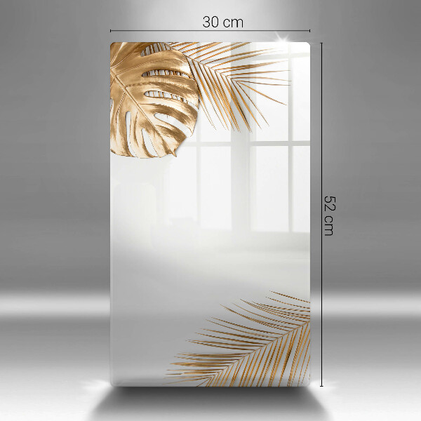 Cubre encimera Hojas doradas