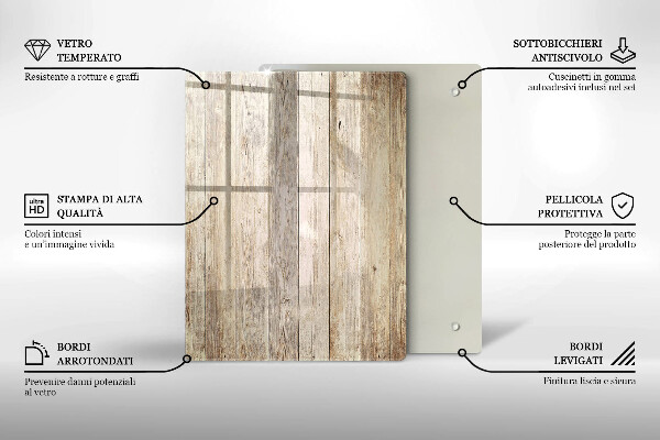 Cubre encimera Tablones de madera