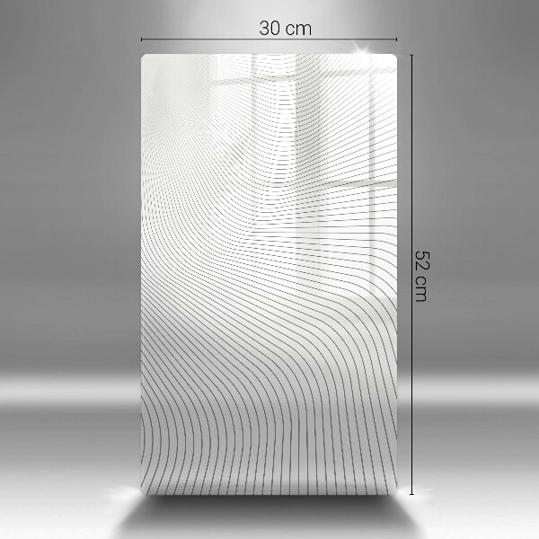 Cubre encimera Patrón de líneas modernas