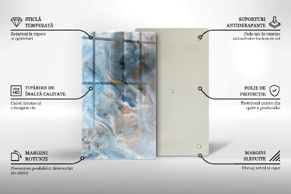 Cubre encimera Textura de mármol