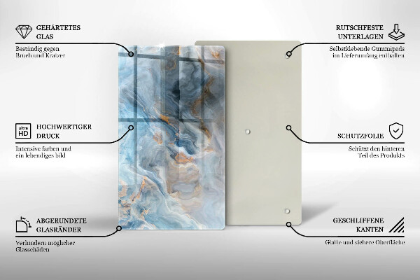 Cubre encimera Textura de mármol