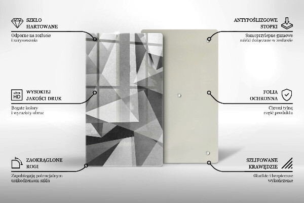 Cubre encimera Abstracción nítida concreta