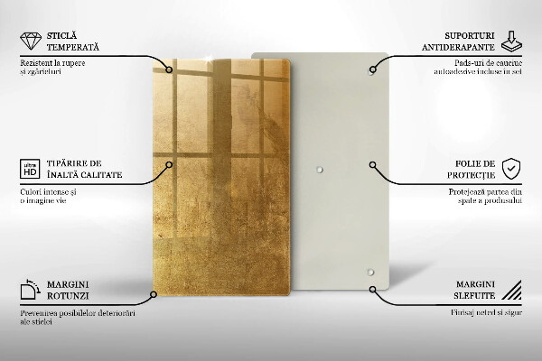 Cubre encimera Fondo de textura dorada