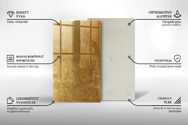 Cubre encimera Fondo de textura dorada