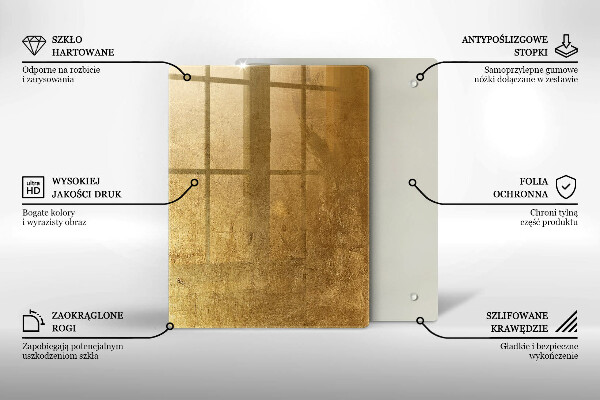 Cubre encimera Fondo de textura dorada