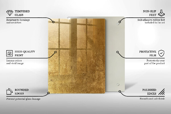 Cubre encimera Fondo de textura dorada