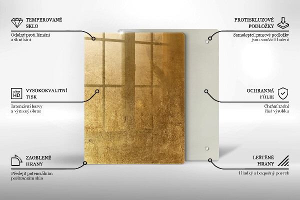 Cubre encimera Fondo de textura dorada