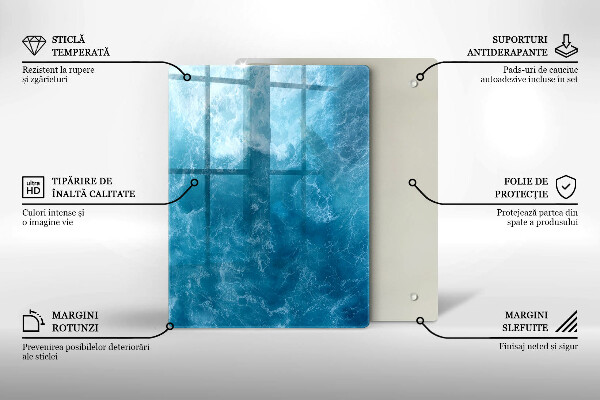 Cubre encimera Agua azul