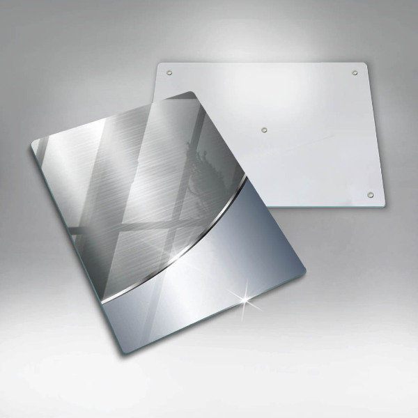 Cubre encimera Patrón de abstracción de metal