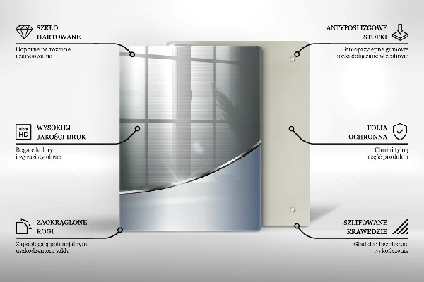 Cubre encimera Patrón de abstracción de metal