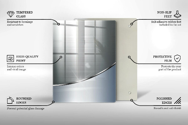 Cubre encimera Patrón de abstracción de metal