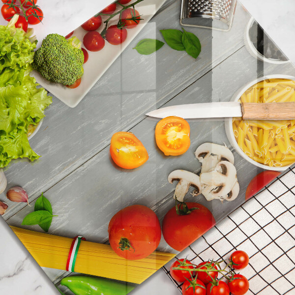 Cubre vitrocerámica comida de cocina