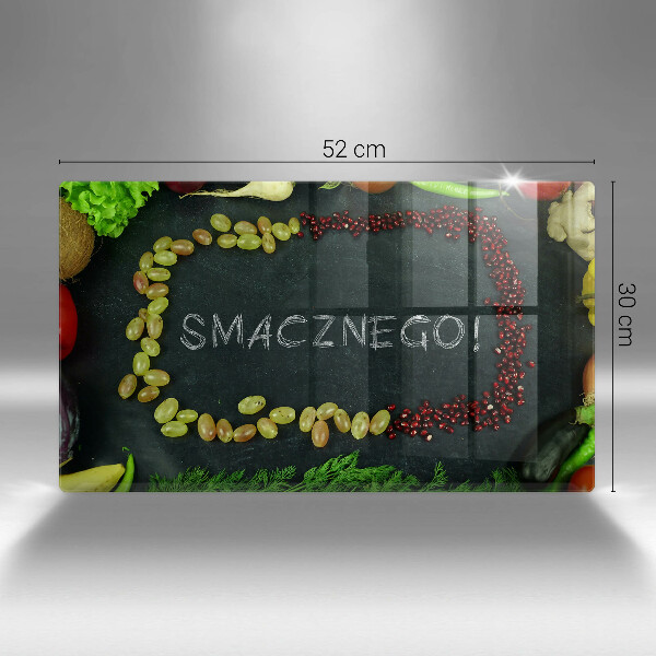 Cubre vitrocerámica Smacznego!