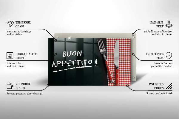 Cubre vitrocerámica Buon Appetito!