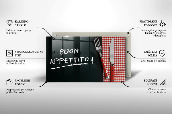 Cubre vitrocerámica Buon Appetito!