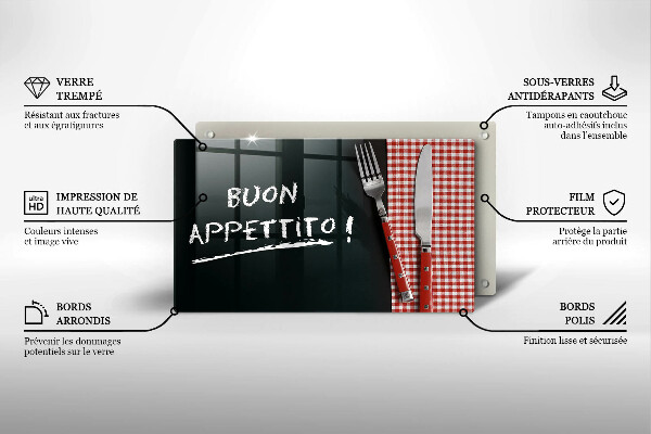 Cubre vitrocerámica Buon Appetito!