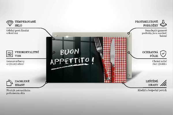 Cubre vitrocerámica Buon Appetito!
